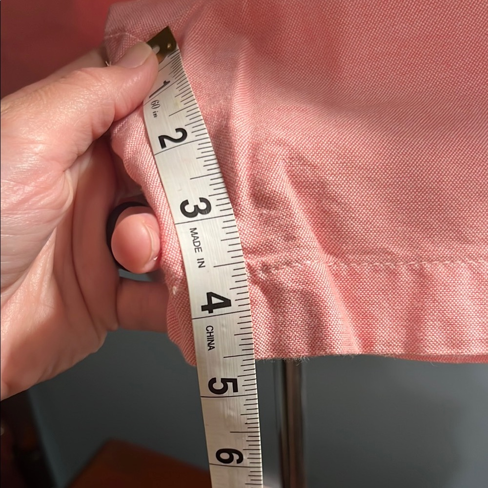J. Crew Pink Shorts Tailored Cotton Blend - Picture 4 of 8